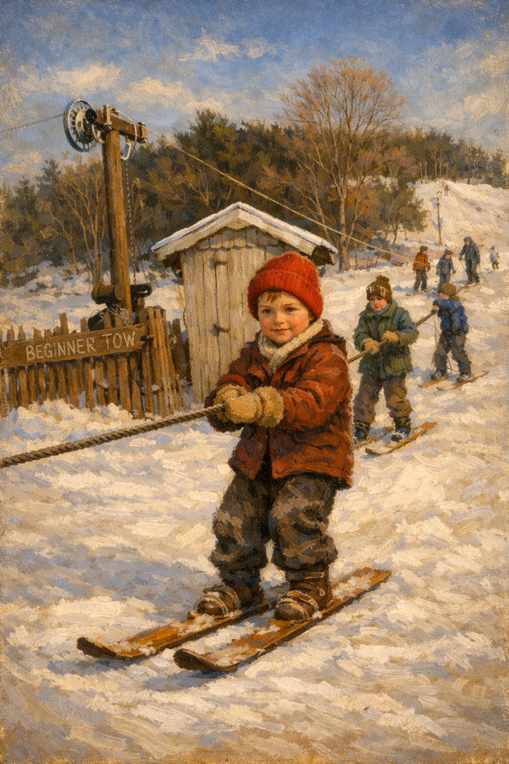 First Tracks at Birdseye Mountain....