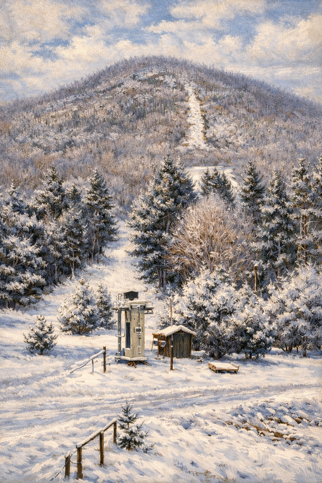 North Peak T-Bar Birdseye Mountain